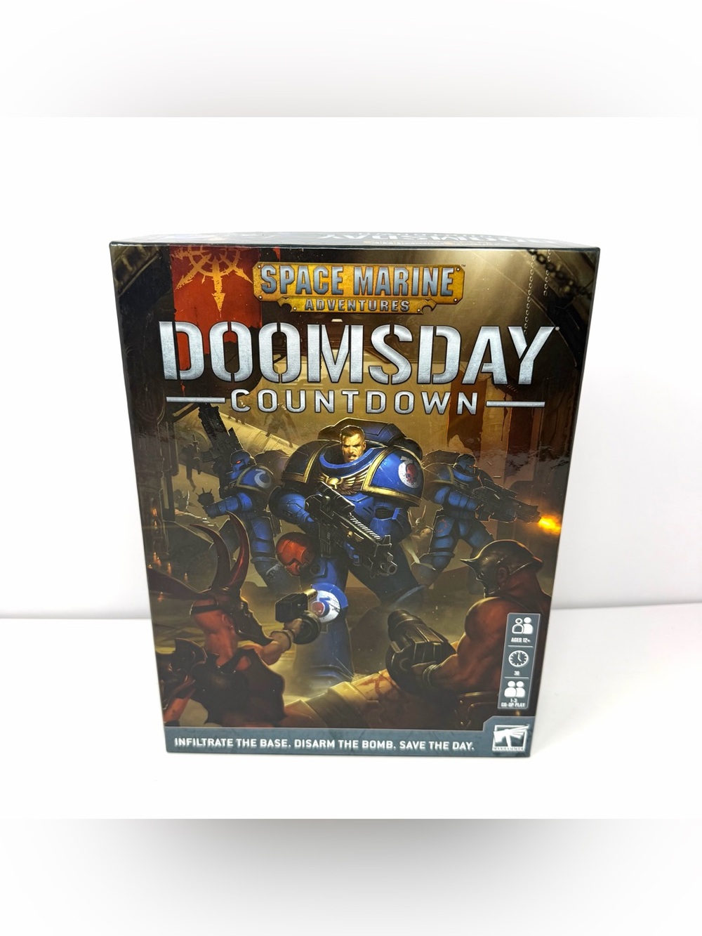 Games Workshop Space Marine Adventures Doomsday Countdown Warhammer NEW Open Box